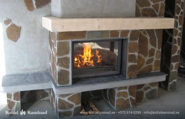 kamin Kahepoolne Laudel kaminasüdamik